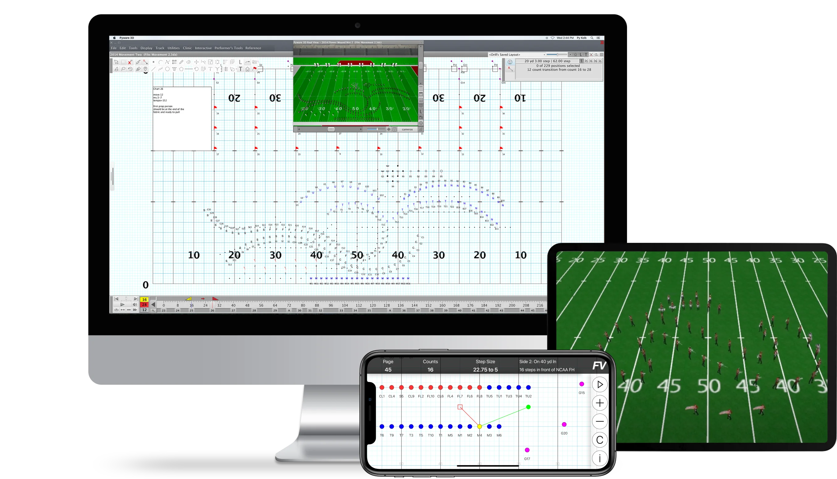 The Cross-Platform App for Marching Bands